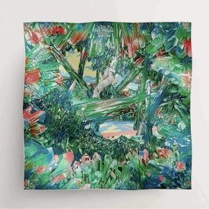 BNIB Hermes La Vallee De Cristal 90x90 silk scarf